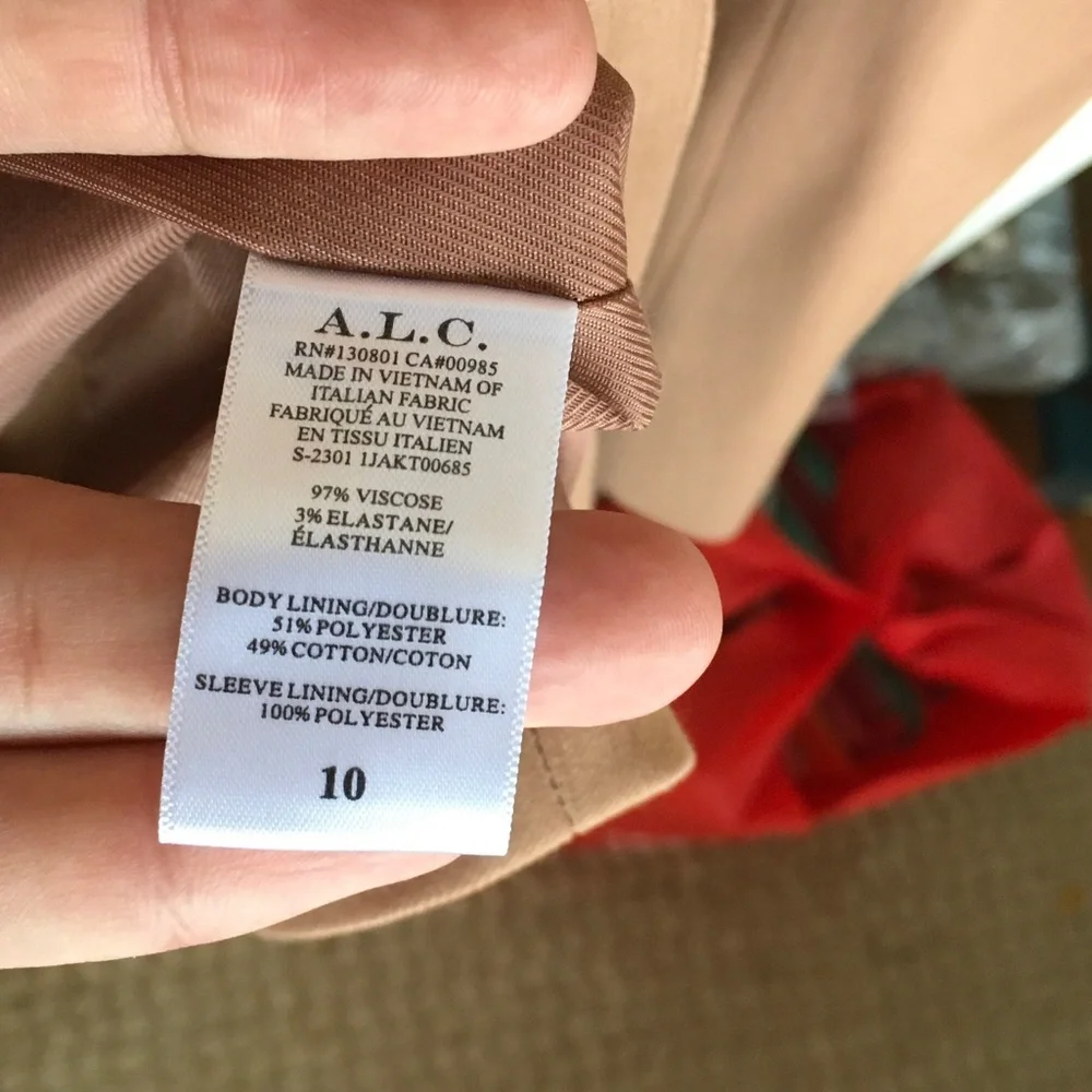 A.L.C. Tan Blazer - NWT - Picture 6 of 8